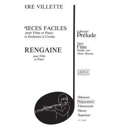 Pierre Villette: 6 Pi&egrave;ces faciles No.4, Op.50: Rengaine (Flute & Piano)