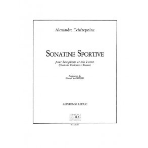 Alexandre Tchérepnin: Sonatine sportive (Quartet-Woodwind)