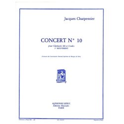 Jacques Charpentier: Concerto No.10, 1st Movement (Clarinet & Piano)