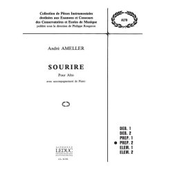 Andr&eacute; Amell&eacute;r: Sourire Op.307 (Viola & Piano)