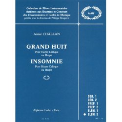 Annie Challan: Grand Huit & Insomnie (Harp solo)