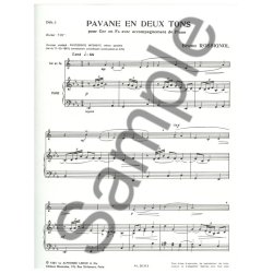 Pavane En Deux Tons Fhn/Pno