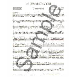Antonio Lucio Vivaldi: The Four Seasons (Recorder)