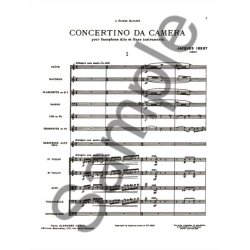 Jacques Ibert: Concertino da Camera (Saxophone & Orchestra)
