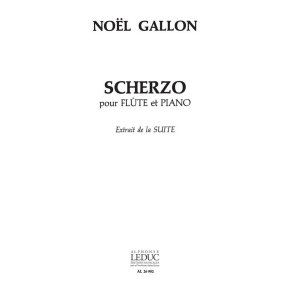 Noël-Gallon: Scherzo (Flute & Piano)