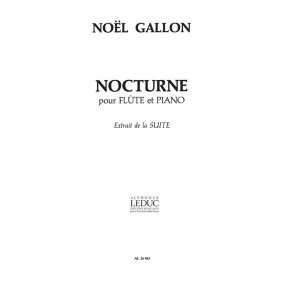 Noël-Gallon: Nocturne (Flute & Piano)
