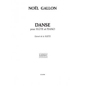Noël-Gallon: Danse (Flute & Piano)
