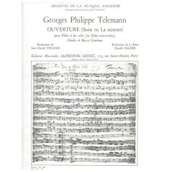 Telemann Suite In A Minor Violin 1 Part