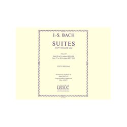Johann Sebastian Bach: 6 Suites Vol.2: No.3 & No.4 (Cello solo)