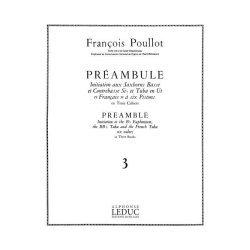 Fran&ccedil;ois Poullot: Pr&eacute;amble Vol.3 (Tuba solo)