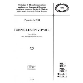 Pierrette Mari: Tonnelles en Voyage (Flute & Piano)