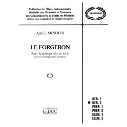 Adolfo Mindlin: Le Forgeron (Saxophone-Alto & Piano)