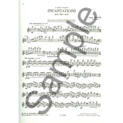 Ivan Jevtic: Incantations (Flute solo)