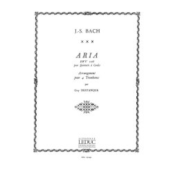 Johann Sebastian Bach: Aria (Trombones 4)