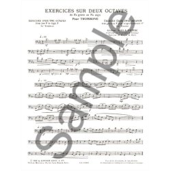 Gilles Milli&egrave;re: Exercice sur deux Octaves (Trombone solo)