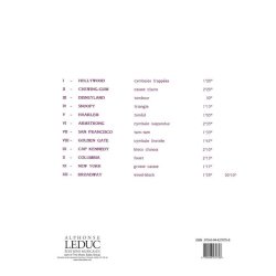 Jean-Paul Holstein: America 12 - No.11: New York (Percussion solo)