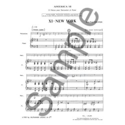 Jean-Paul Holstein: America 12 - No.11: New York (Percussion solo)