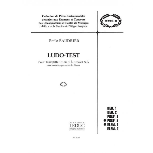 Yves Baudrier: Ludo-Test (Trumpet & Piano)