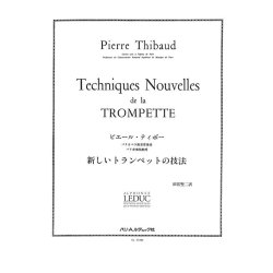 Thibaud Technique Nouvelle De La Trompette Trumpet Book Japanese
