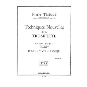 Thibaud Technique Nouvelle De La Trompette Trumpet Book Japanese