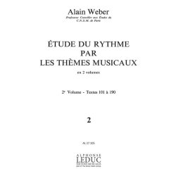 Etude Du Rythme Par Les Themes Musicaux/Volume 2