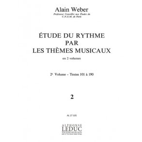 Etude Du Rythme Par Les Themes Musicaux/Volume 2