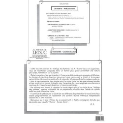 A. Thurner: Thurner-Caisse Claire, Solf&egrave;ge des Rythmes (Percussion solo)