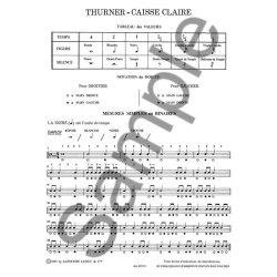 A. Thurner: Thurner-Caisse Claire, Solf&egrave;ge des Rythmes (Percussion solo)
