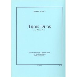 Betsy Jolas: 3 Duos (Tuba & Piano)