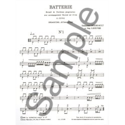 Boursault Lefevre Batterie Drums Book