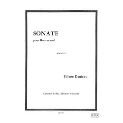 Edison Denisov: Sonate (Bassoon solo)