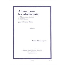 A. Khoudoyan: Album pour les Adolescents (Violin & Piano)