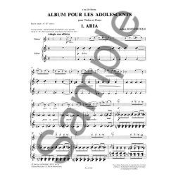 A. Khoudoyan: Album pour les Adolescents (Violin & Piano)
