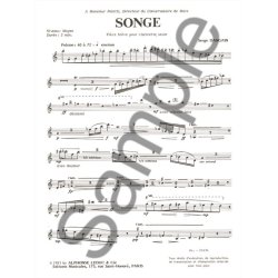 Serge Dangain: Clarinette-Hebdo Vol.1 (Clarinet solo)