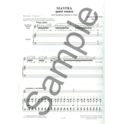 Babayan: Mantra (Saxophone-Tenor & Piano)
