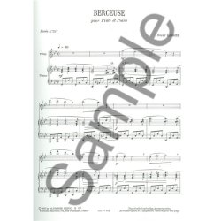 Oscar Lagger: Berceuse (Flute & Piano)