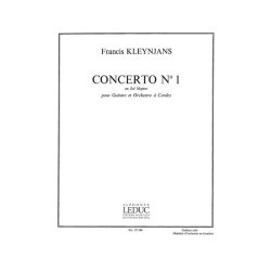 Francis Kleynjans: Concerto No.1 in G major (Guitar solo)
