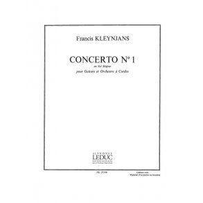 Francis Kleynjans: Concerto No.1 in G major (Guitar solo)