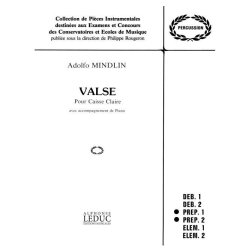 Adolfo Mindlin: Valse (Percussion and Piano)