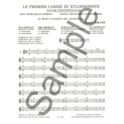 Marcel Jorand: Le Premier Cahier du Xylophoniste (Percussion solo)