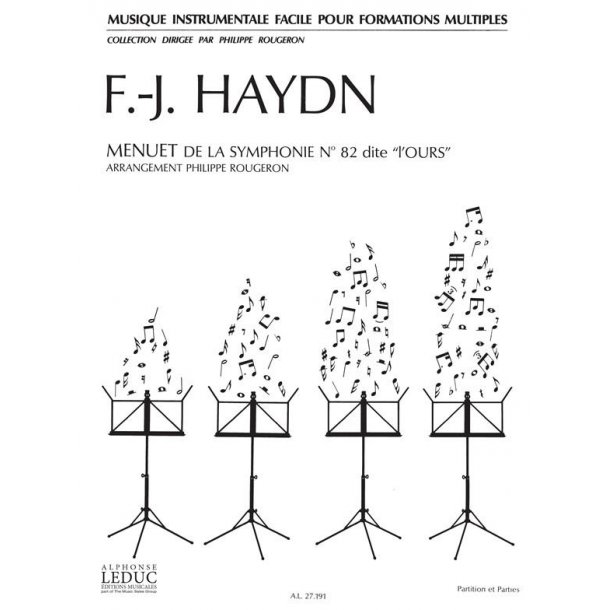 Franz Joseph Haydn: Menuet (Ensemble-Mixed 8 or more)