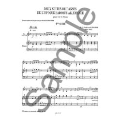 Deux Suites De Danses De L'Epoque Baroque Allemande (Horn/Piano)