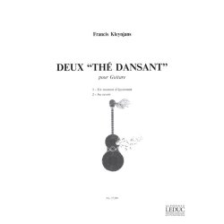 Francis Kleynjans: 2 'Th&eacute; dansant' (Guitar solo)
