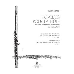 Louis Mo&yuml;se: Exercices sur des S&eacute;quences inhabituelles Vol.1, No.1 (Flute solo)