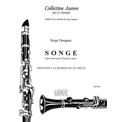 Serge Dangain: Songe (Clarinet solo)