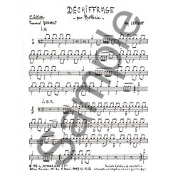 Emmanuel & Guy Boursault E.& Lef&egrave;vre G.: D&eacute;chiffrage Vol.1: Easy to medium Difficulty (Percussion solo)