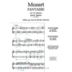Wolfgang Amadeus Mozart: Fantaisie No.3, K397 in D minor (Piano solo)