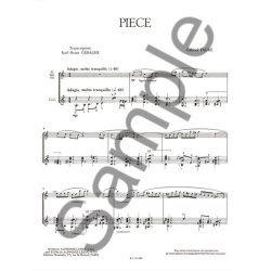 Gabriel Faur&eacute;: Pi&egrave;ce (Flute & Guitar)