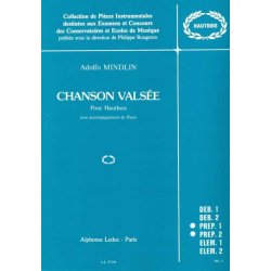Adolfo Mindlin: Chanson vals&eacute;e (Oboe & Piano)