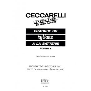 Jean-Paul & André Ceccarelli J.P.& An.: Ceccarelli-Expérience Vol.1 (Percussion solo)